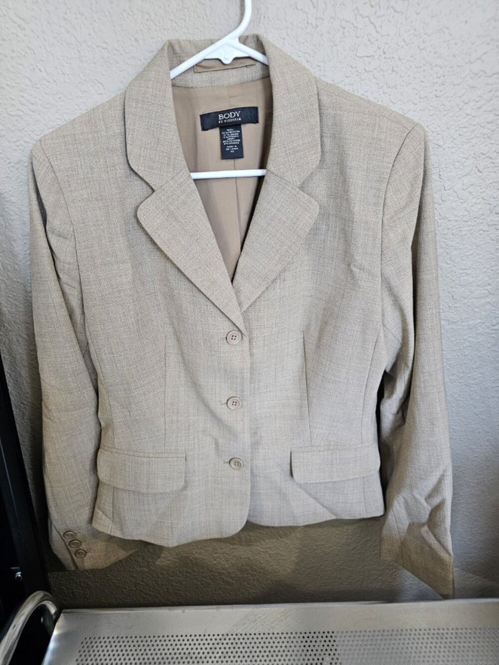 Victoria's Secret Body By Victoria Tan Blazer Jacket Women's Size 10